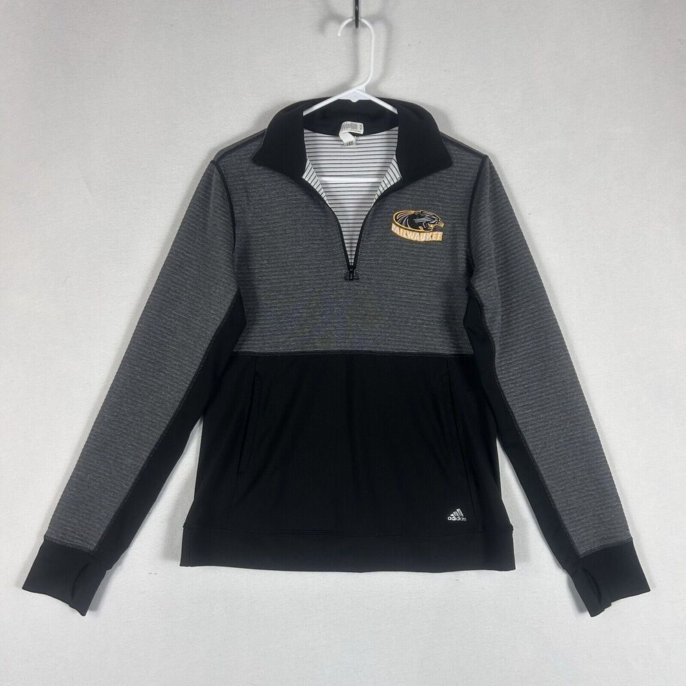Adidas Milwaukee Panthers NCAA Pullover Womens Medium Gray Long Sleeve College